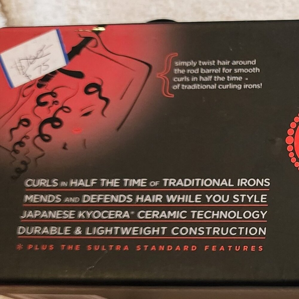 BNIB Sultra The Bombshell .75" Rod Iron